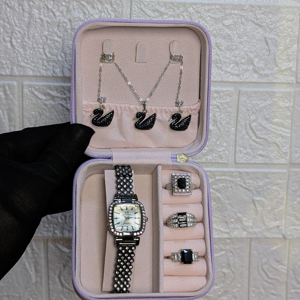 Black Swan Jewelry Box