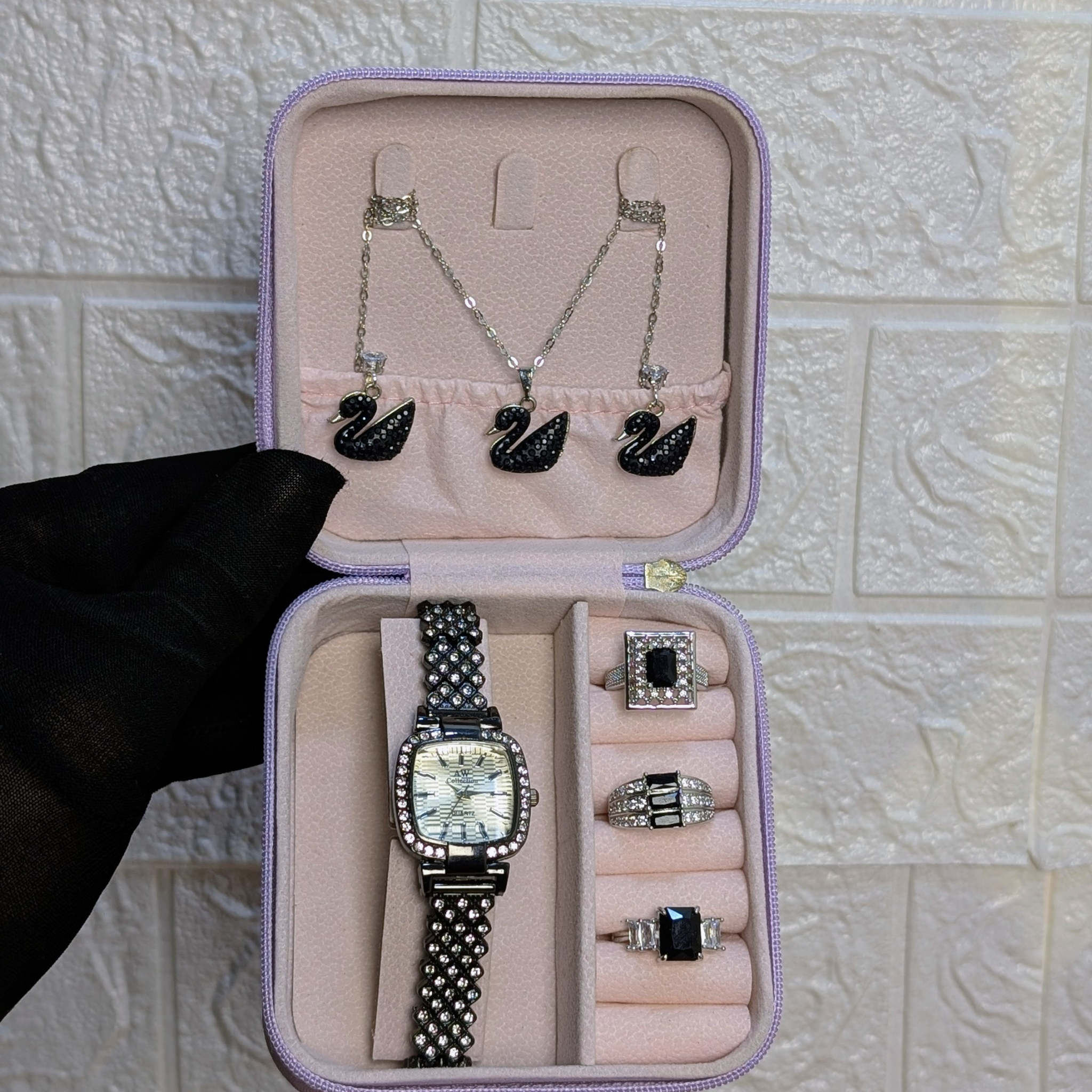 Black Swan Jewelry Box